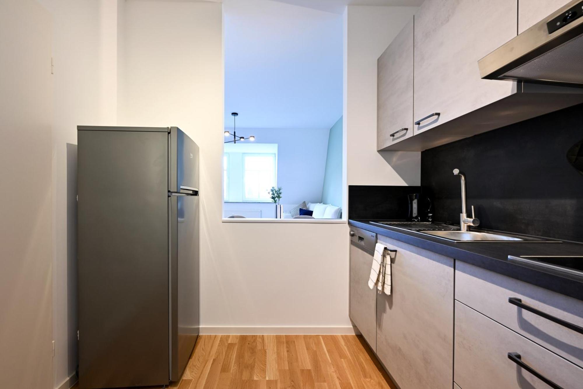Apartment Rosengarten Fuerth, Moderne Serviced In Citylage, Ganze 50 M2, Nahe Nuernberg, Metro, Sauna Fuerth
